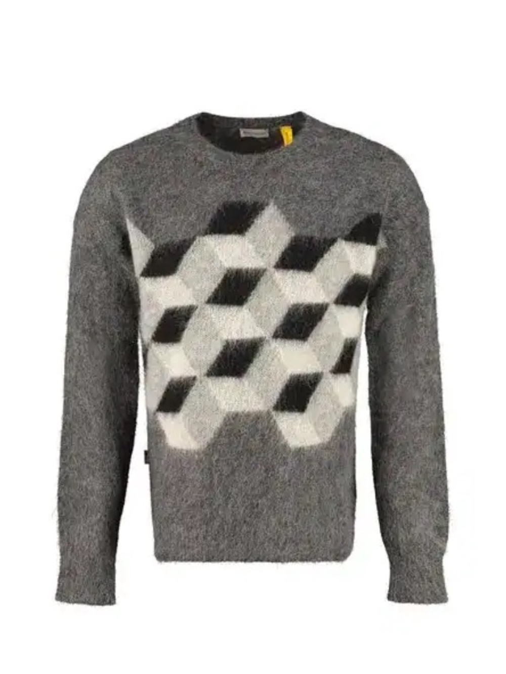 Moncler Mohair Wool Printed Sweater